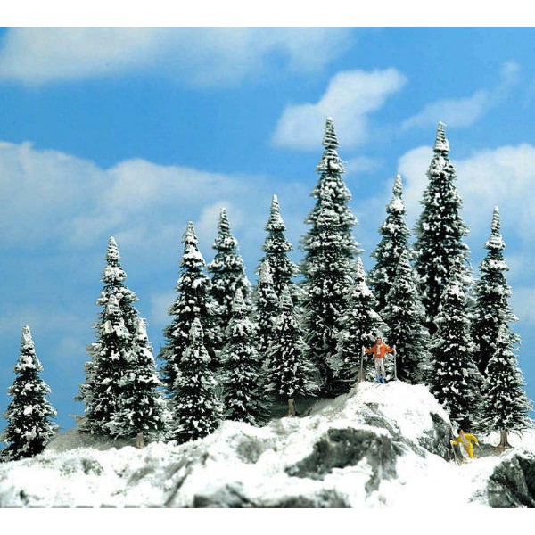 Snow covered Pine Trees 30 - 60mm