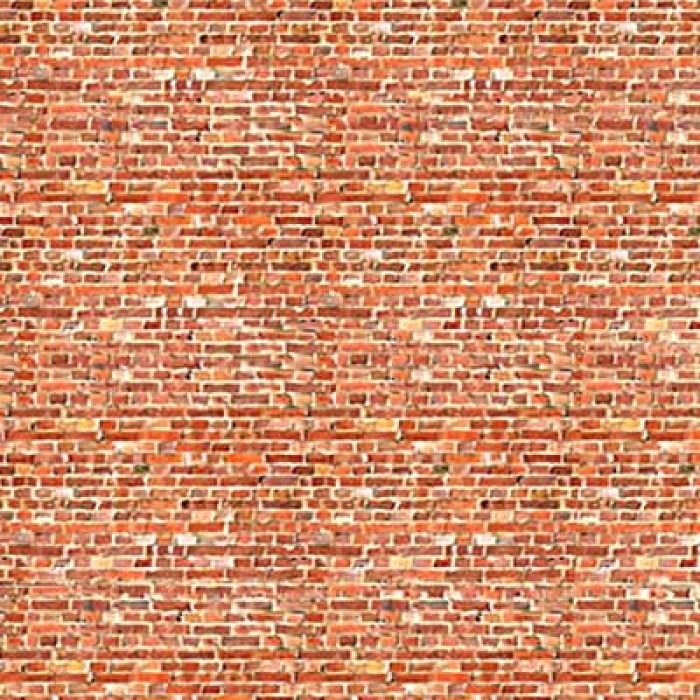 Self-Adhesive Building Paper Light Old Red Brick OO Self-Adhesive Building Paper Light Old Red Brick OO