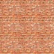 Self-Adhesive Building Paper Light Old Red Brick OO Reduced 