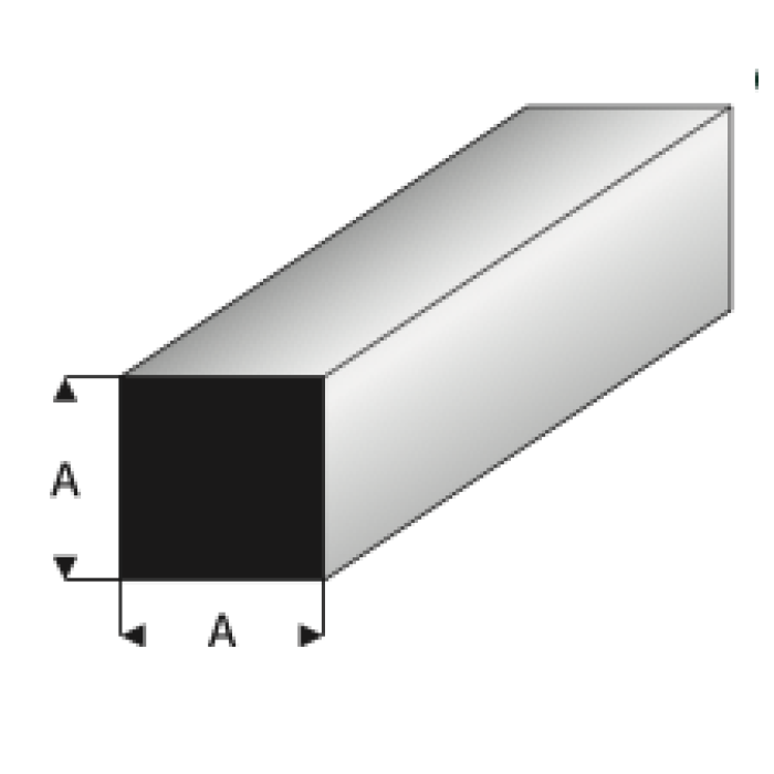 Plastic Profile Square Plastic Profile Square