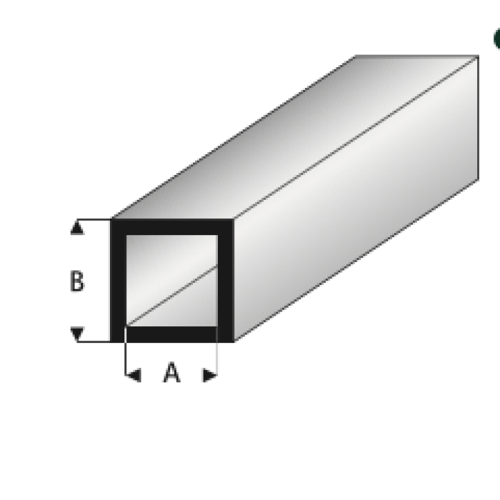 Plastic Profile Square Tube Plastic Profile Square Tube