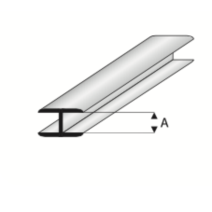 Plastic Profile Flat Straight Connector Plastic Profile Flat Straight Connector