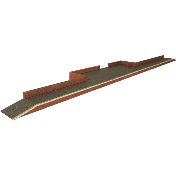 N gauge Platform Red Brick Metcalfe PN110