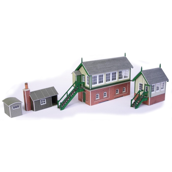 N gauge Signal Box set Metcalfe PN133