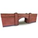 N gauge Railway Bridge in Red Brick Metcalfe PN146
