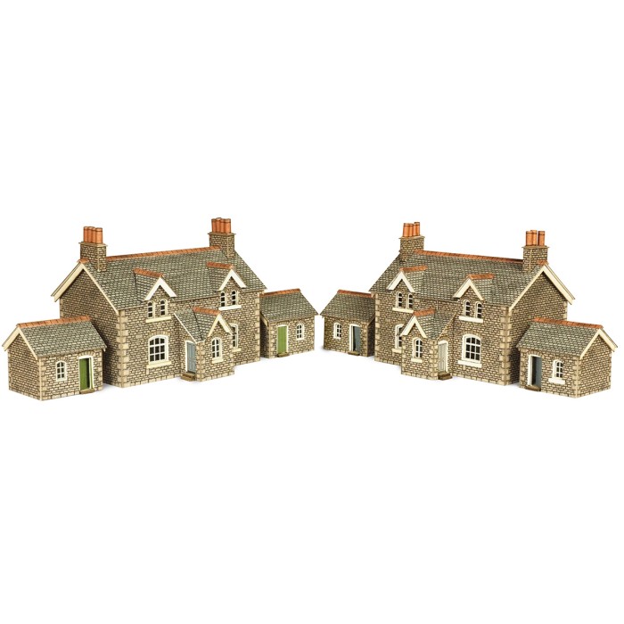 N Gauge Workers Cottages Metcalfe PN155