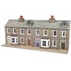 N gauge Low relief Terraced House Fronts in Stone Metcalfe PN175