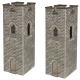 CASTLE WATCH TOWERS N gauge Metcalfe PN192