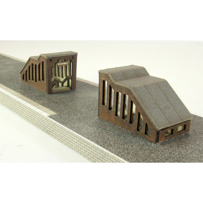 Platform Underpass stairway Metcalfe PN816 N gauge