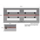 Double Track Engine Shed N gauge Metcalfe PN913