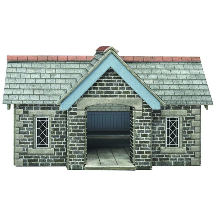 Cardleywick Station Shelter N gauge Metcalfe PN916 Cardleywick Station Shelter N gauge Metcalfe PN916