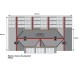 N gauge Mainline station Booking Hall  Metcalfe PN920