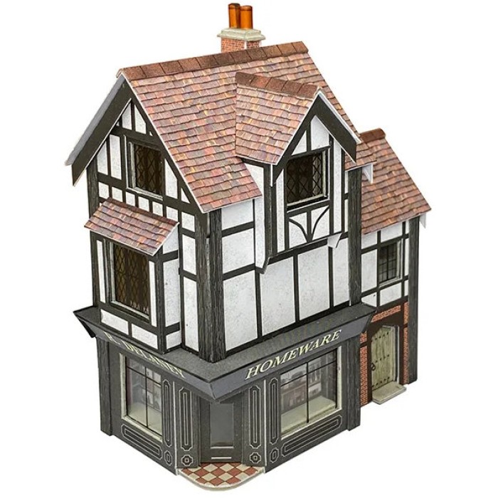 Timber Framed Pub or Shop Building No.1 Market Street N gauge Metcalfe PN950 Timber Framed Pub or Shop Building No.1 Market Street N gauge Metcalfe PN950