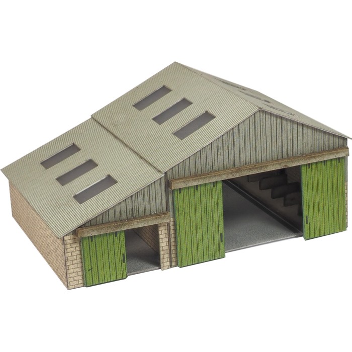 N GAUGE MANOR FARM BUILDINGS Metcalfe PN951