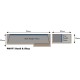 N Gauge Low Relief Bank and Shop Metcalfe PN971