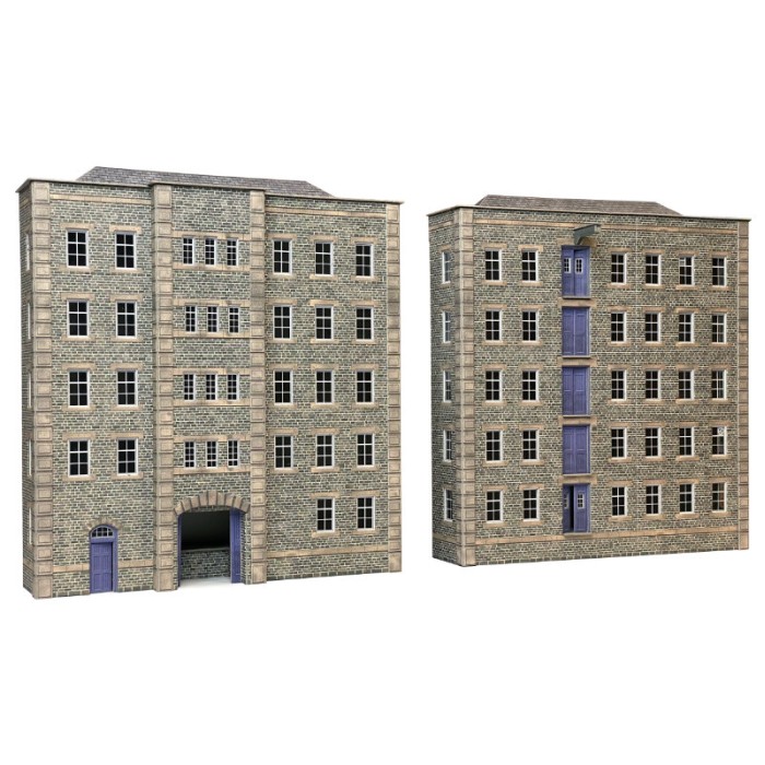 Grimy Old Mill N Gauge Metcalfe PN990 Stand alone or Low Relief Grimy Old Mill N Gauge Metcalfe PN990 Stand alone or Low Relief