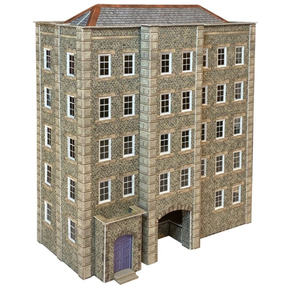 Grimy Old Mill N Gauge Metcalfe PN990 Stand alone or Low Relief