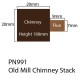 Old Chimney Stack N gauge Metcalfe PN991 Old Chimney Stack N gauge Metcalfe PN991