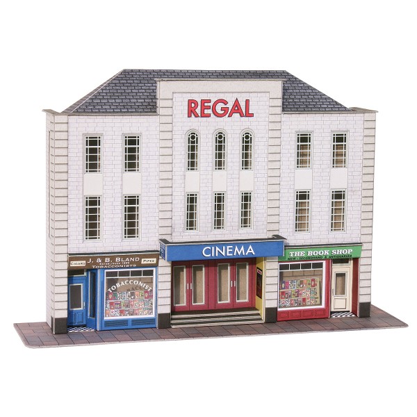 Low Relief Cinema and Shops OO  PO206