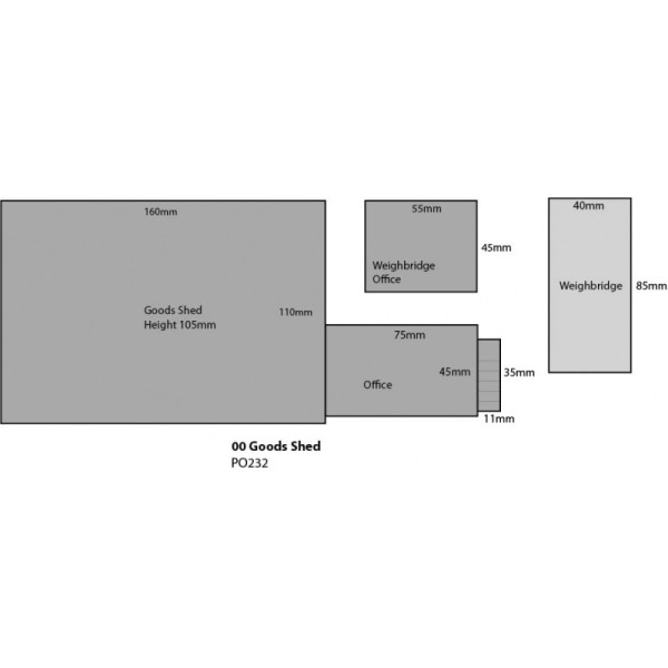 Goods Shed OO  PO232