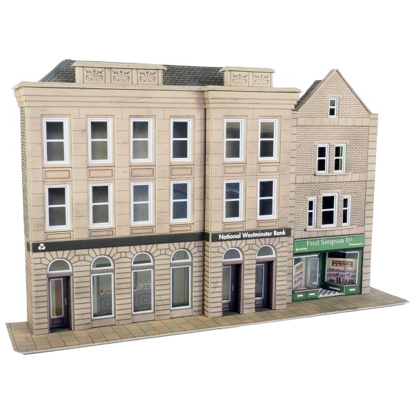 Low Relief Bank and Shops OO  PO271