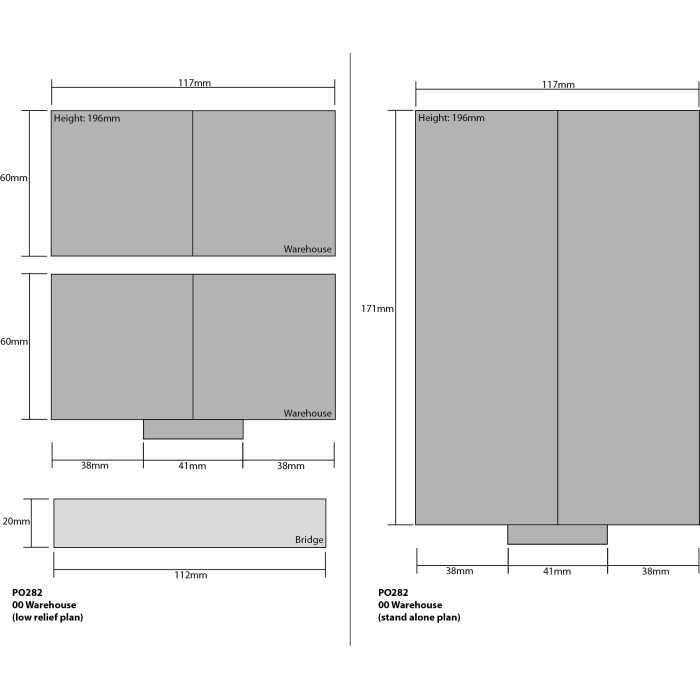 Warehouse OO Metcalfe PO282