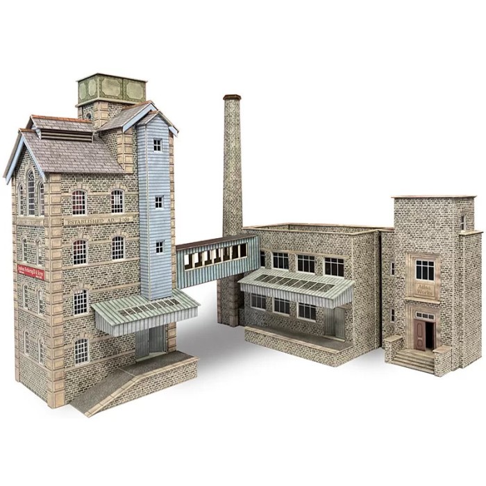 Old Factory OO Metcalfe PO287 Stand alone or low relief Old Factory OO Metcalfe PO287 Stand alone or low relief