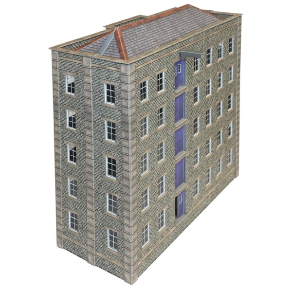 Grimy Old Mill OO Metcalfe PO290 Stand alone or Low Relief