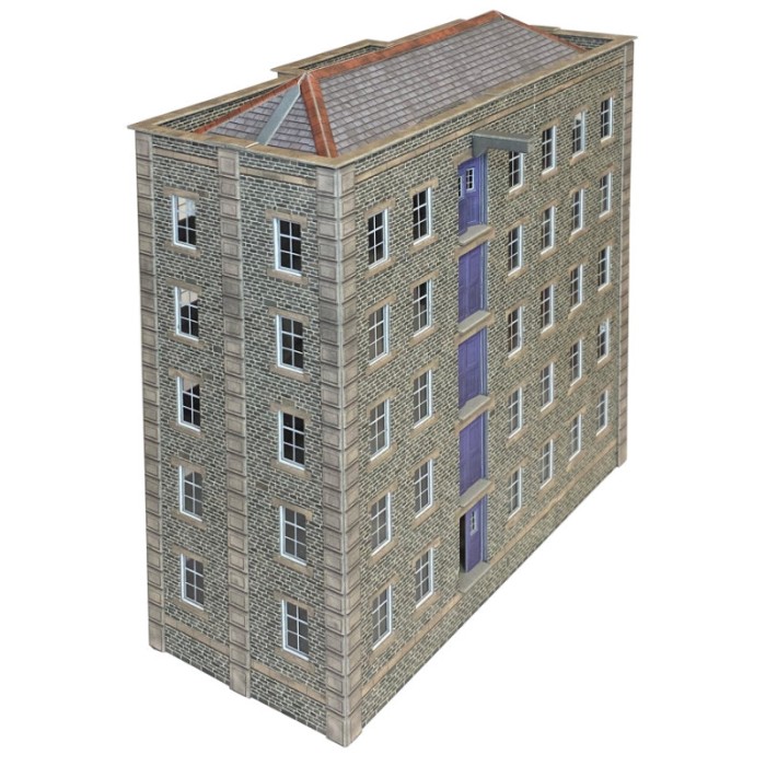 Grimy Old Mill OO Metcalfe PO290 Stand alone or Low Relief