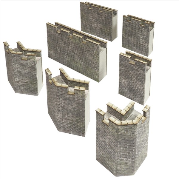 CASTLE CURTAIN WALLS OO Metcalfe PO293