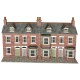 Low Relief Terraced House Fronts - Red Brick OO Metcalfe PO302 Low Relief Terraced House Fronts - Red Brick OO Metcalfe PO302