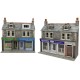 Low Relief Terraced Shop Fronts - Stone OO Metcalfe PO307