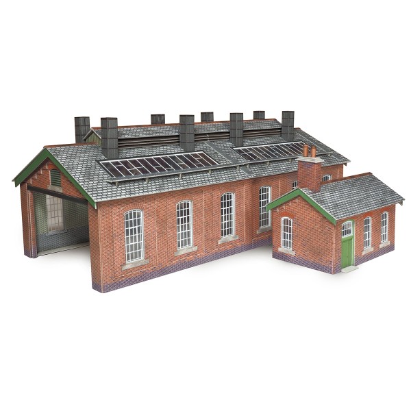 Double Track Engine Shed OO PO313