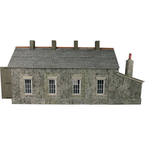 Single Track Stone Built Engine Shed OO Metcalfe PO332