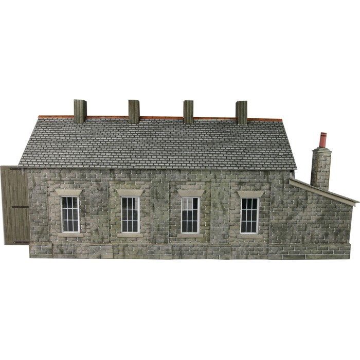Single Track Stone Built Engine Shed OO Metcalfe PO332