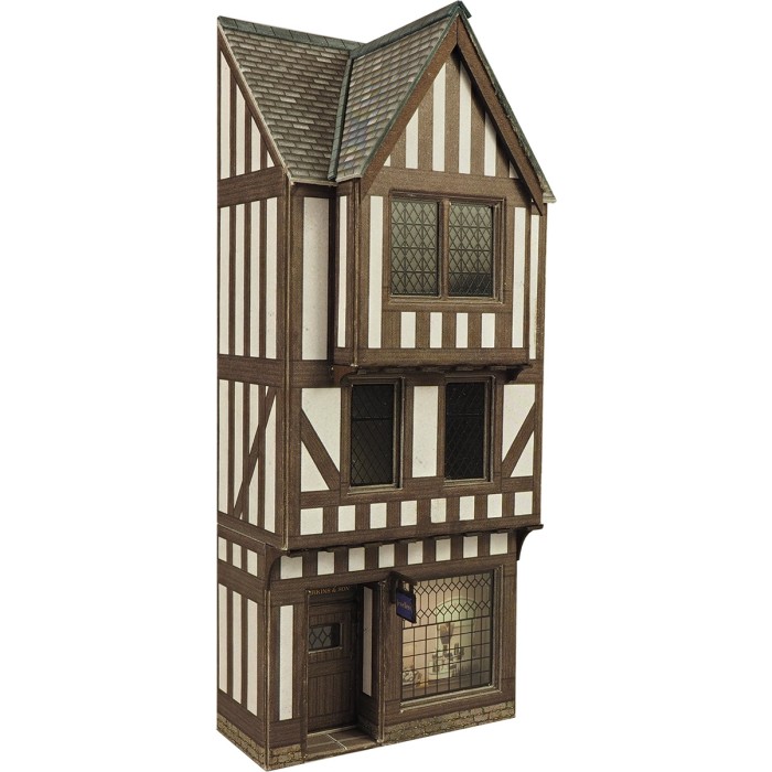 Low Relief Timber Framed Shop OO PO421 Low Relief Timber Framed Shop OO PO421