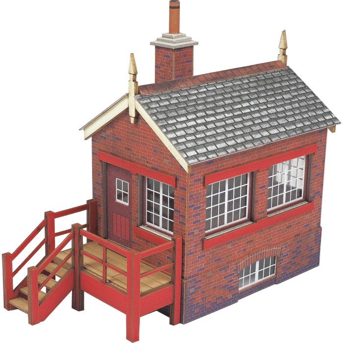 SMALL SIGNAL BOX OO Metcalfe PO430