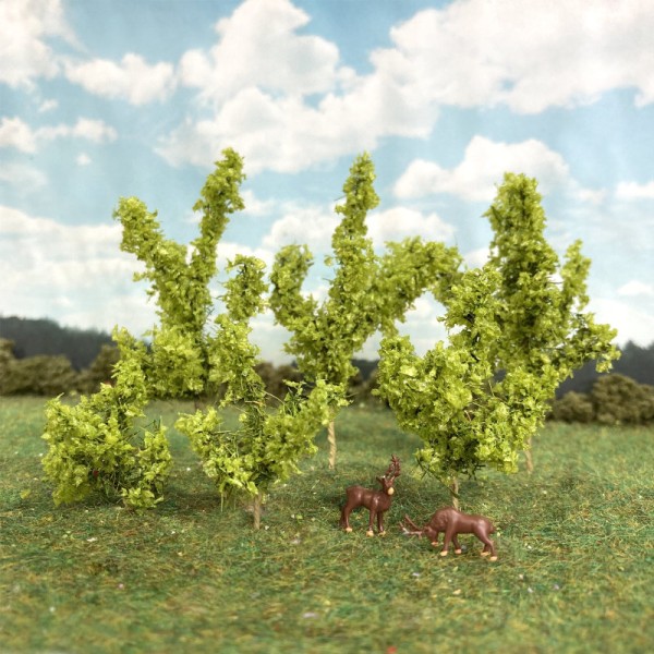Saplings or Small Trees Light Green