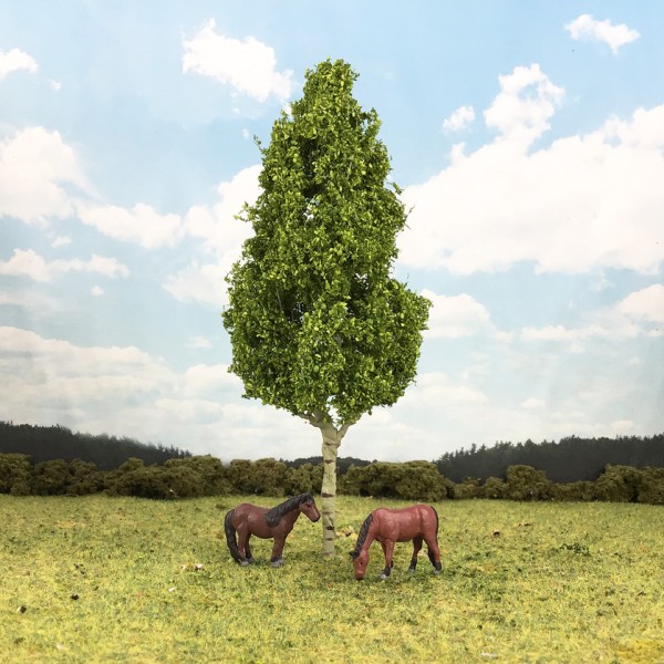 Birch Tree 140mm Tall