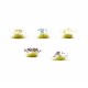 Flower Tufts 250 Bulk Pack Noch 06805 Flower Tufts 250 Bulk Pack Noch 06805