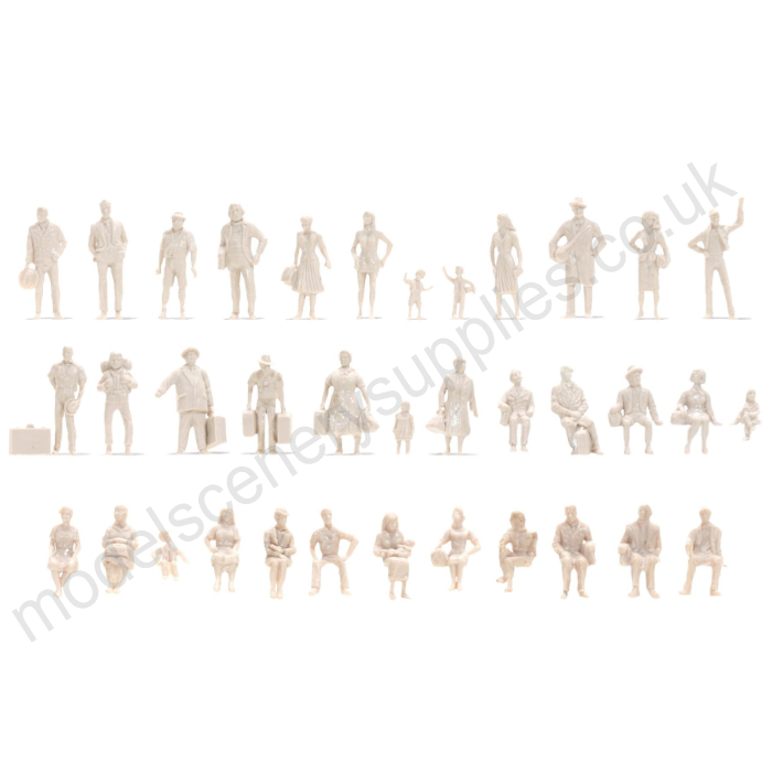 Unpainted OO figures Unpainted OO figures