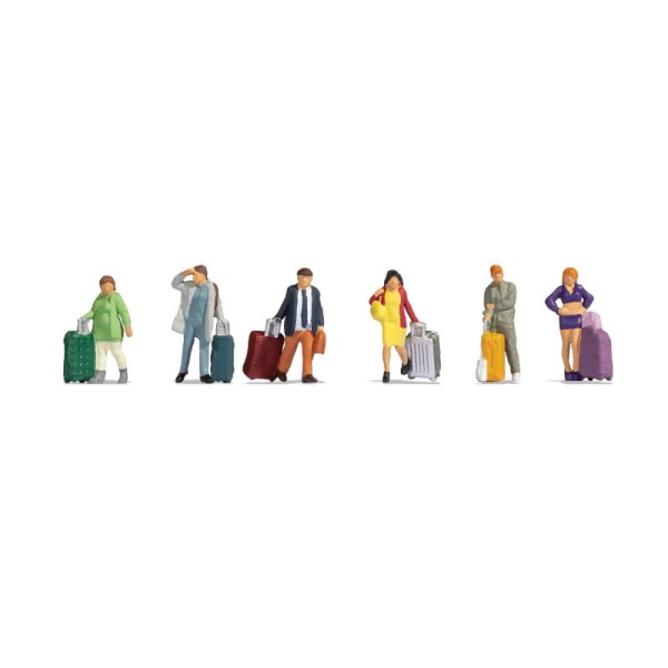 Passengers with Modern Luggage OO Noch 15223