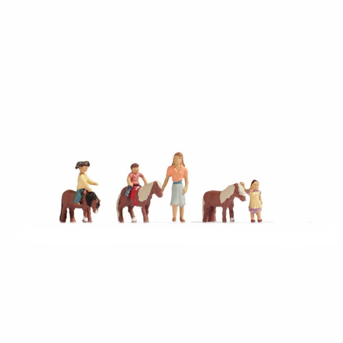 Children Pony Riding OO Noch 15635 Children Pony Riding OO Noch 15635