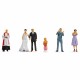 Wedding Scene Bride and Groom OO Wedding Scene Bride and Groom OO