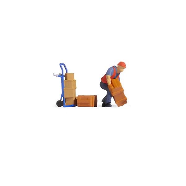 Warehousing Worker Tiny Scenes from Noch 16526 OO