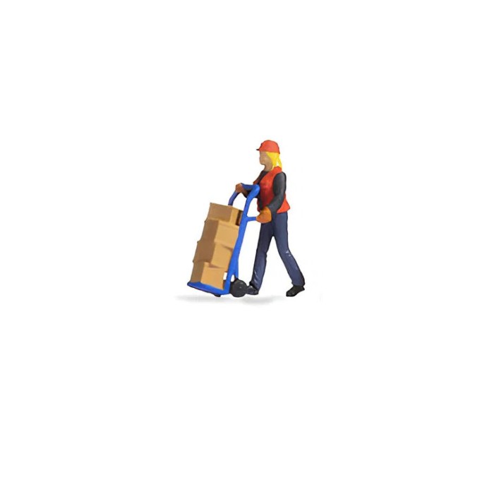 Warehousing Worker Tiny Scenes from Noch 16527 OO Warehousing Worker Tiny Scenes from Noch 16527 OO