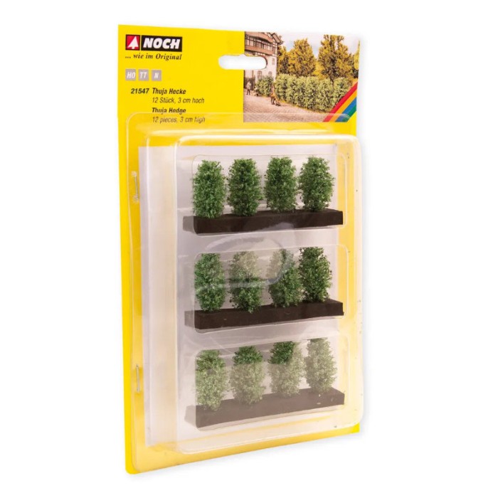 Hedge Thuja 28mm Tall Noch 21547 Hedge Thuja 28mm Tall Noch 21547