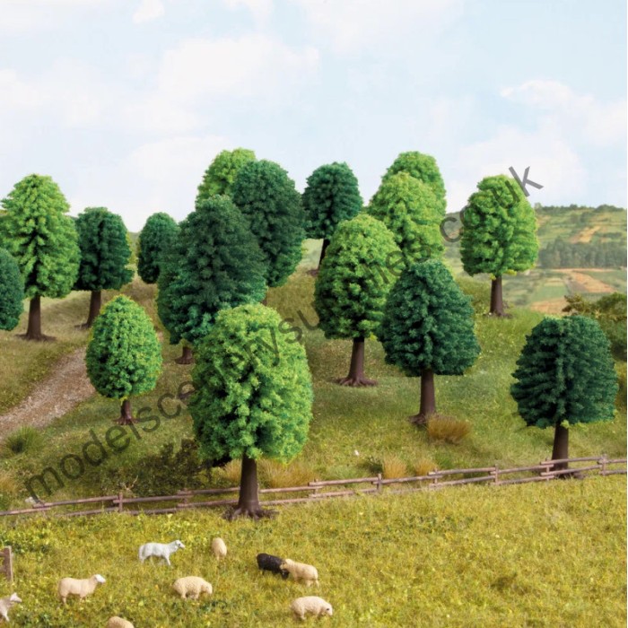 Deciduous Trees 50-90 mm tall Noch 26901 Deciduous Trees 50-90 mm tall Noch 26901