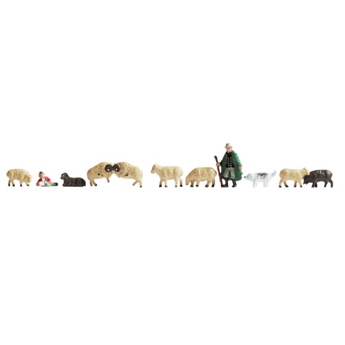 Shepherd and Sheep N gauge Noch 36750