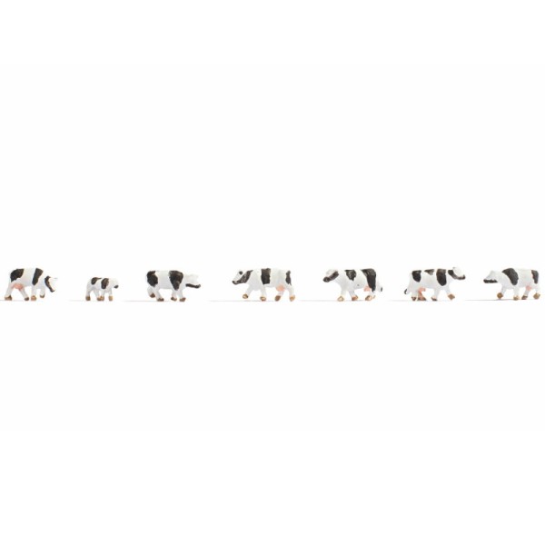 Cows Black and White Z Gauge